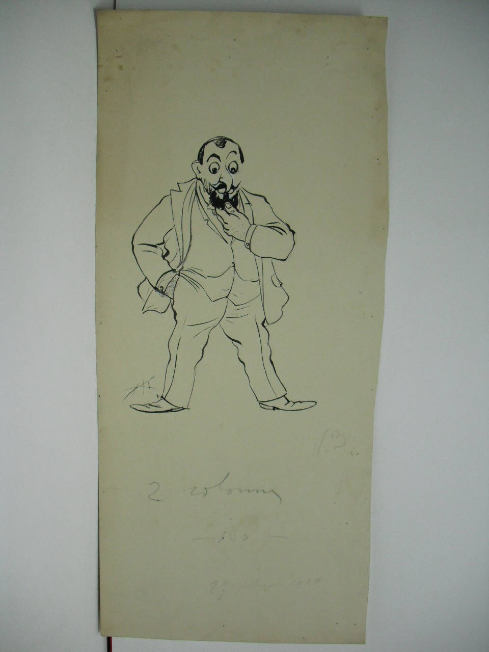 IL CONSIGLIERE MARIO RUSCONI (disegno) di Mazza, Aldo (1910/02/27 - )