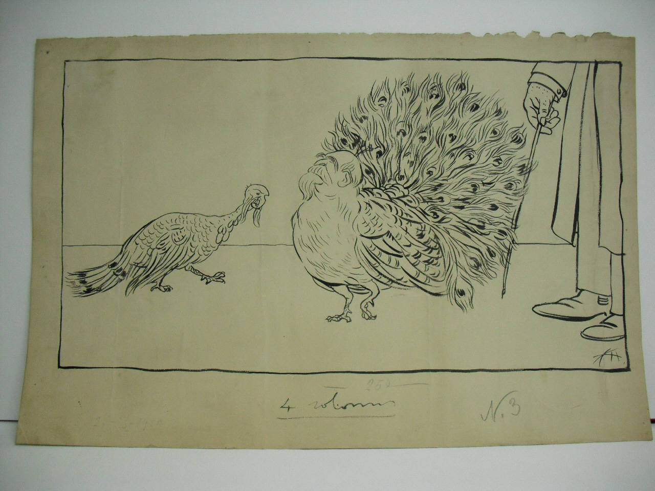 ANIMALI DA CORTILE. (disegno) di Mazza, Aldo (1910/04/03 - )