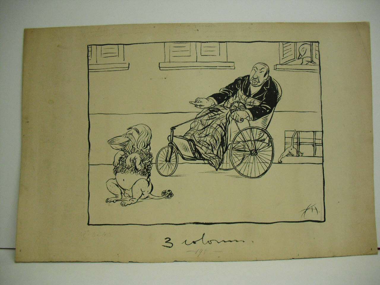 I NUOVI RINCRUDIMENTI FISCALI. (disegno) di Mazza, Aldo (1910/09/18 - )