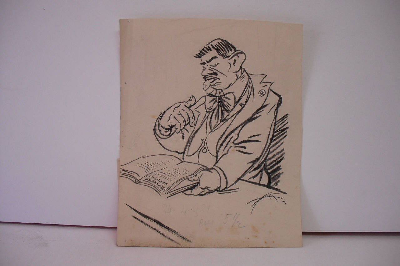 LA NUOVA CAMERA. (disegno) di Mazza, Aldo (1921/04/24 - )