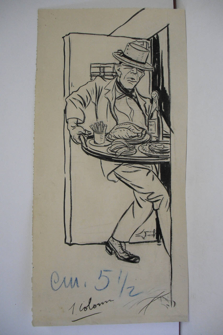 I CONFORTATORI DEGLI ASSASSINI. (disegno) di Mazza, Aldo (1922/05/21 - )