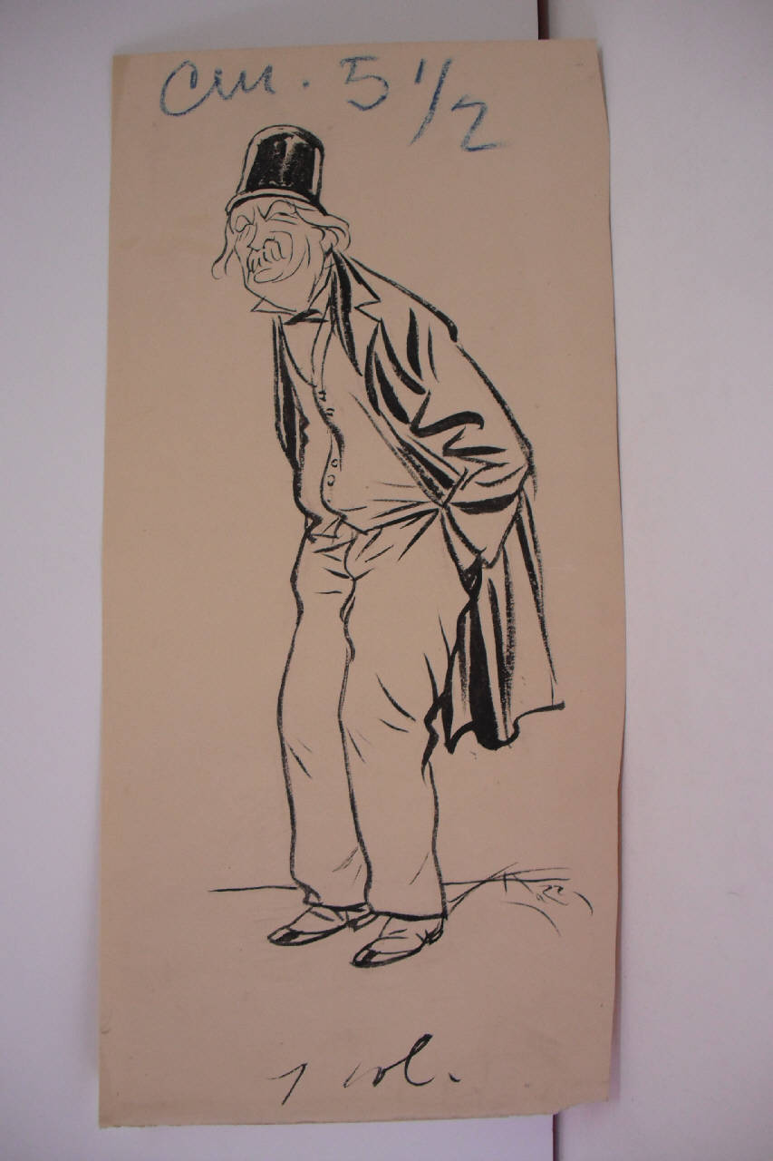 IL SALUTO DEL GUERINO. (disegno) di Mazza, Aldo (1922/10/29 - )