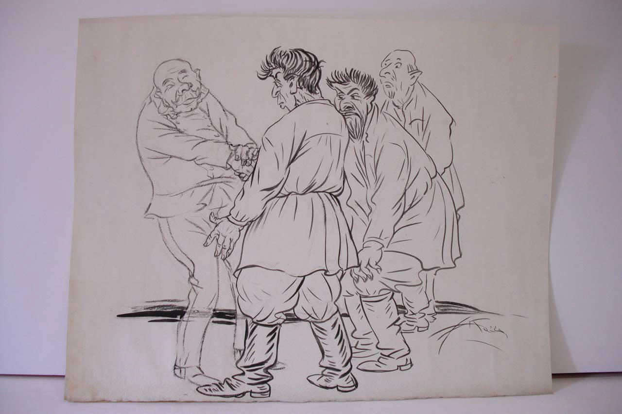 IL RISULTATO DEL BOLSCEVISMO. (disegno) di Mazza, Aldo (1919/08/17 - )