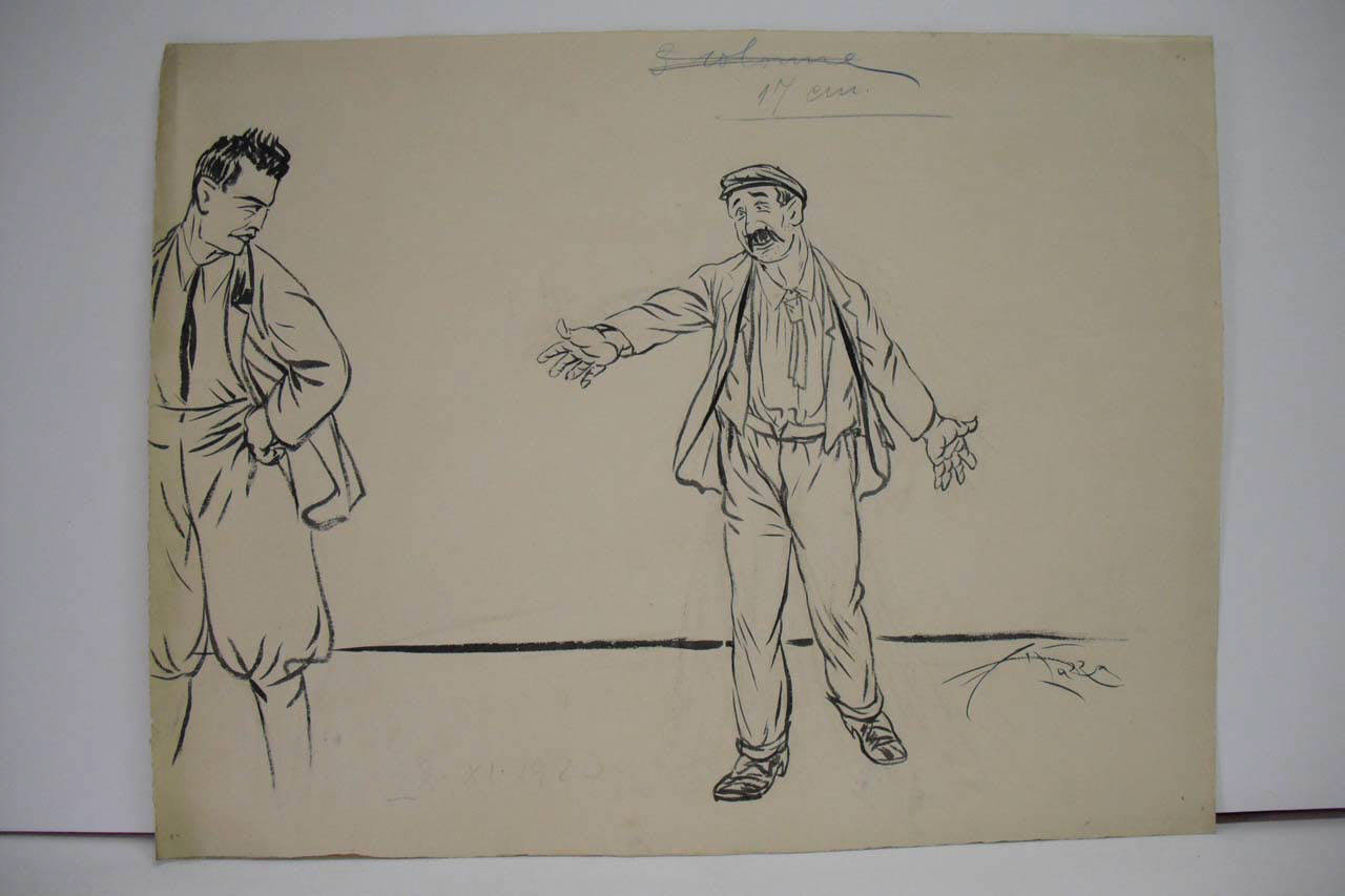 ANCHE GLI OPERAI NE HAN PIENE LE TASCHE. (disegno) di Mazza, Aldo (1920/11/28 - )