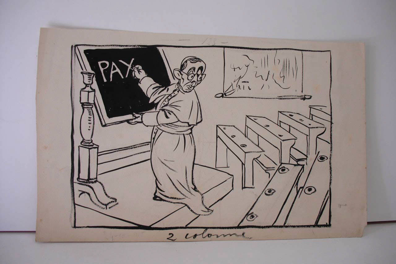 VOX CLAMANTIS. (disegno) di Mazza, Aldo (1915/10/24 - )