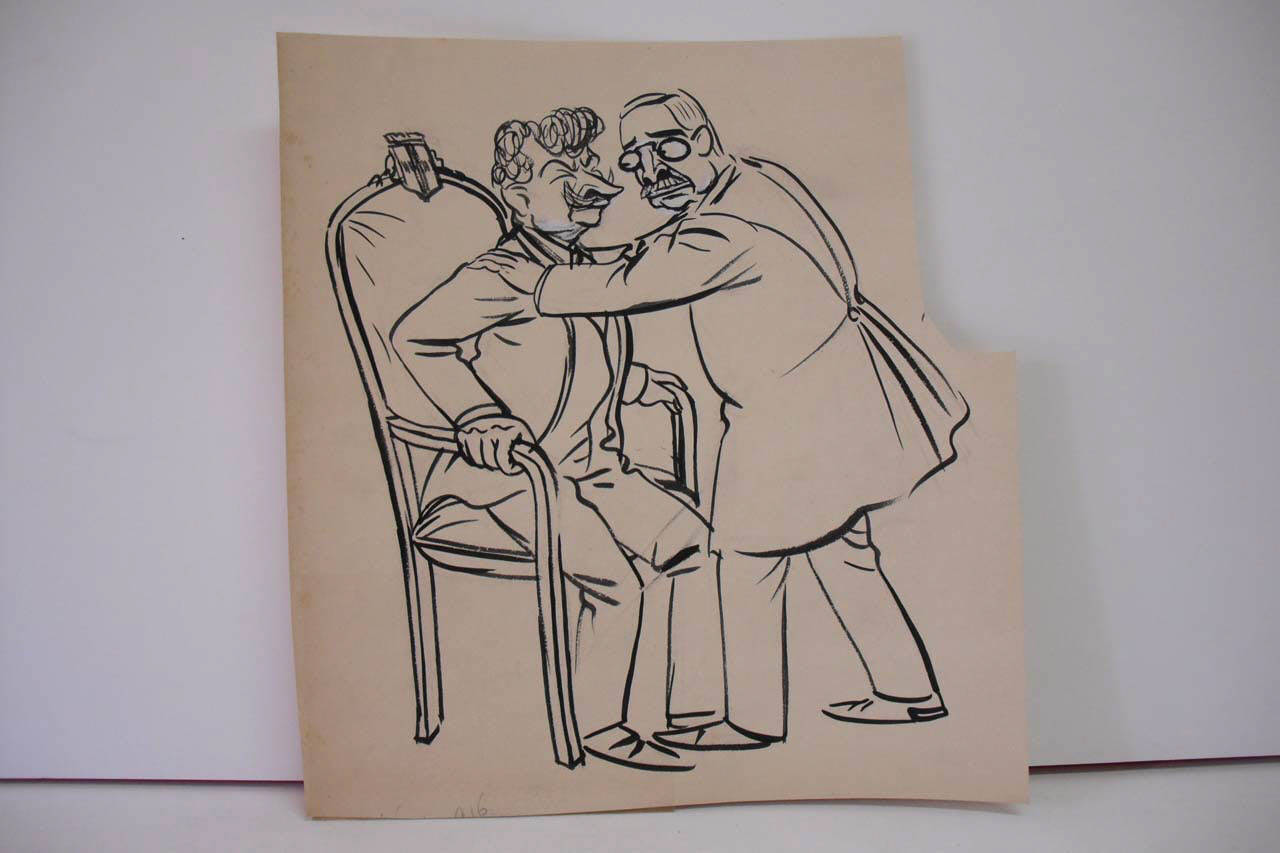 AL MARINO. (disegno) di Mazza, Aldo (1916/04/16 - )