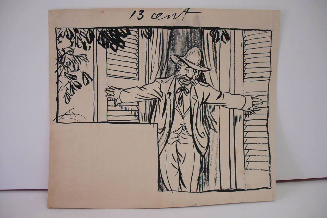 LE VILLE SI RIAPRONO (Reclame). (disegno) di Mazza, Aldo (1916/07/09 - )