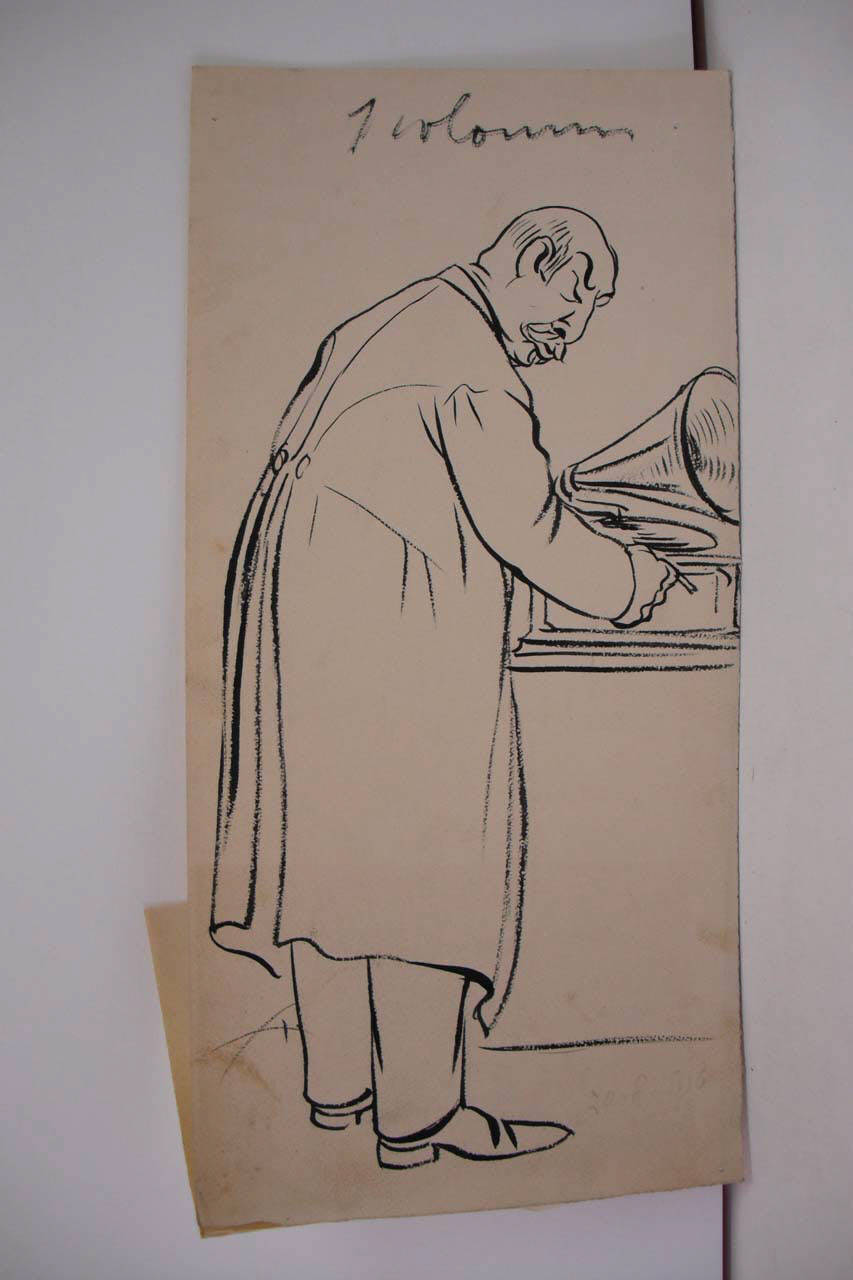 I DISCORSI NEI CONSIGLI PROVINCIALI (disegno) di Mazza, Aldo (1916/08/20 - )