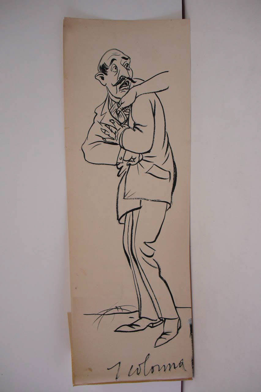 LA TASSA SUI NON SOTTOSCRITTORI. (disegno) di Mazza, Aldo (1916/09/10 - )