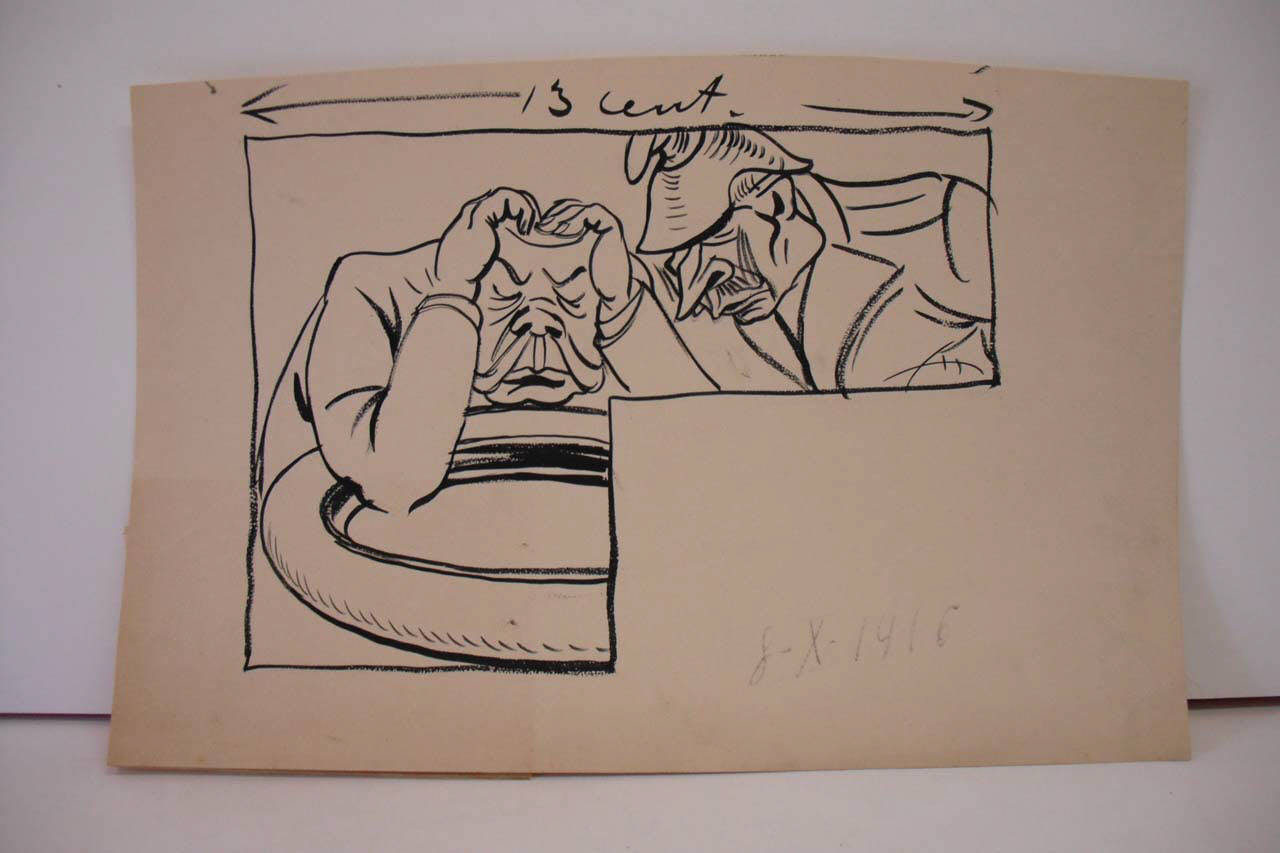 A QUATTR'OCCHI (Reclame). (disegno) di Mazza, Aldo (1916/10/08 - )