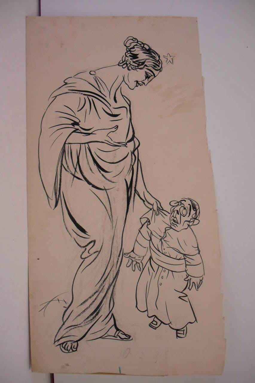 L'ITALIA A S. S. (disegno) di Mazza, Aldo (1916/12/10 - )