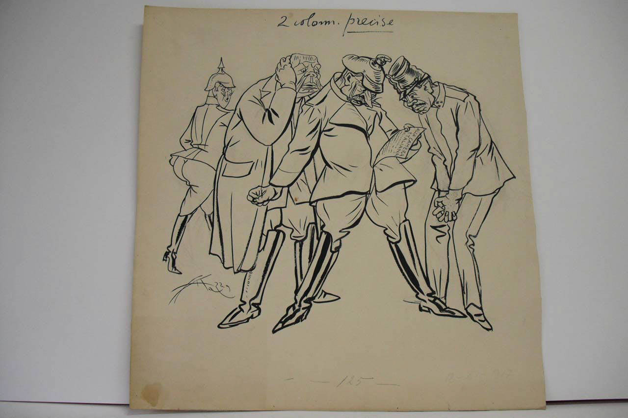 ECHI DELLA CAMERA ITALIANA. (disegno) di Mazza, Aldo (1917/11/18 - )