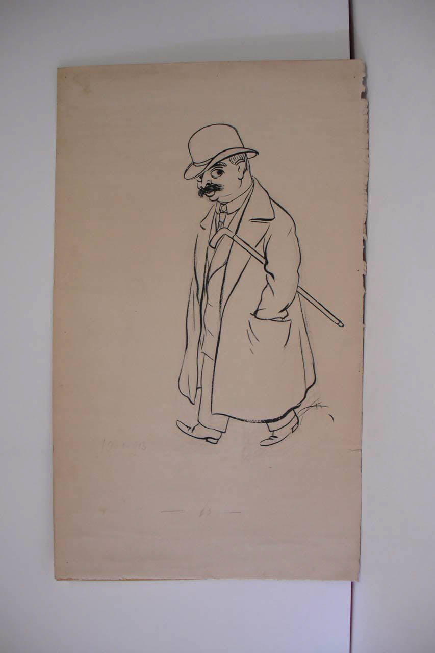 GIGINO DELLA TORRE. (disegno) di Mazza, Aldo (1913/01/19 - )