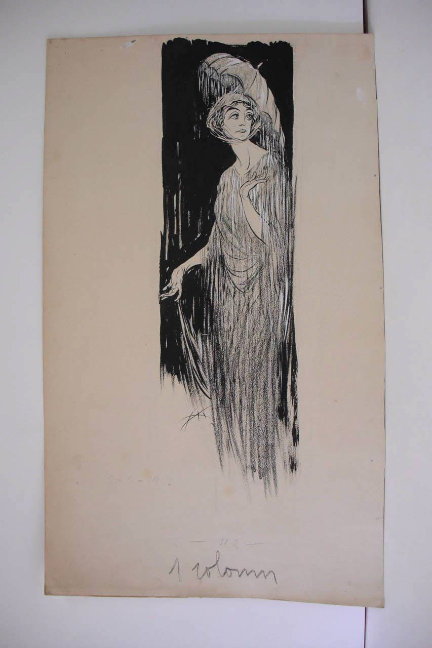 "UN PO' D'AMORE". (disegno) di Mazza, Aldo (1913/02/02 - )