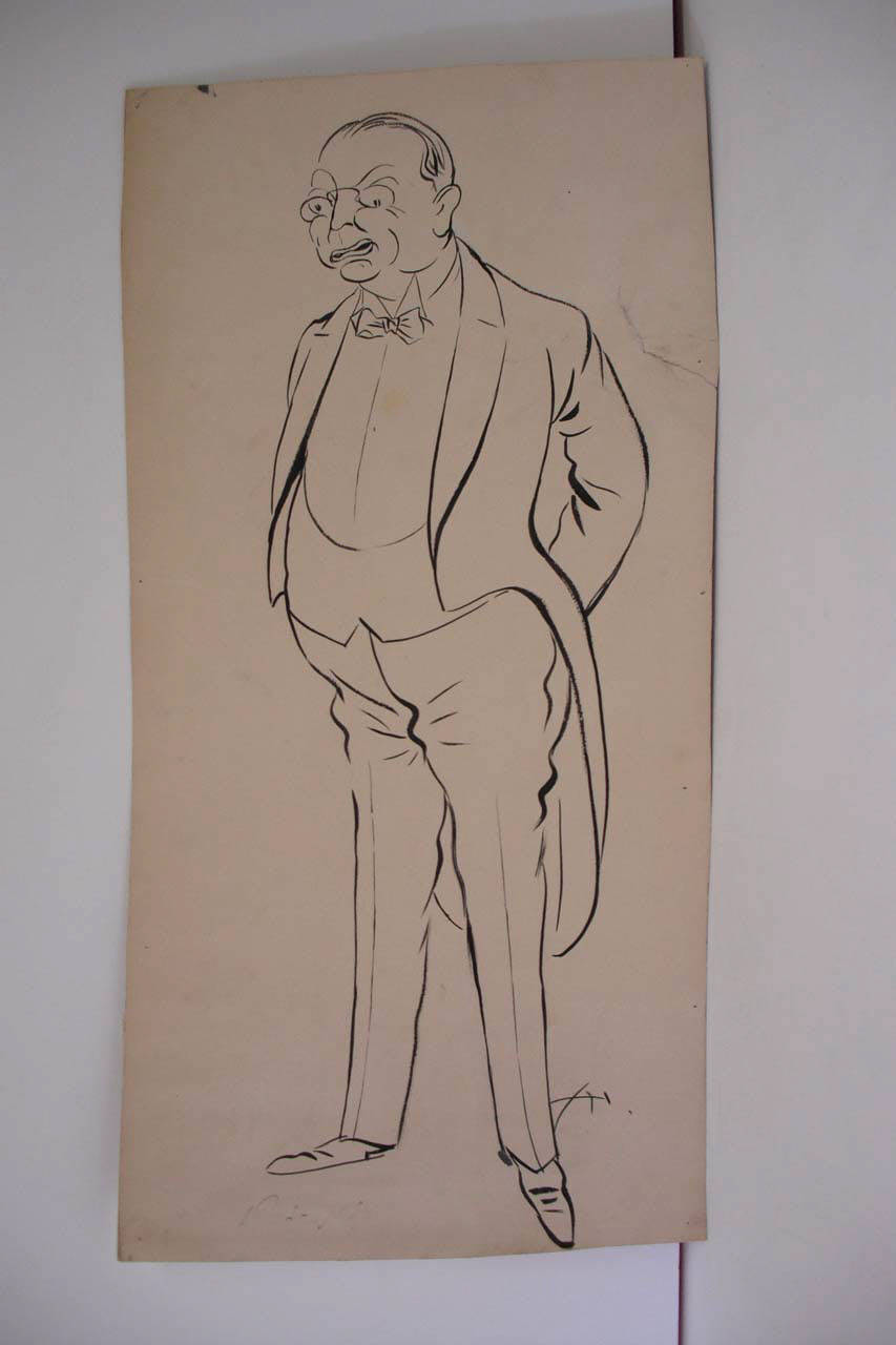 IL PROF. NOVATI. (disegno) di Mazza, Aldo (1913/03/16 - )