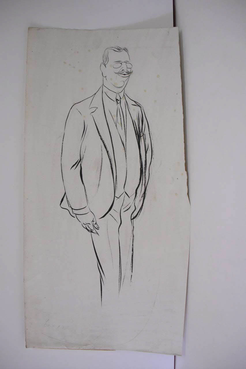 L'ON DE CAPITANI. (disegno) di Mazza, Aldo (1913/11/09 - )