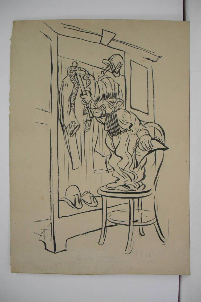 LA GUARDAROBA DI S. E. MIRA (disegno) di Mazza, Aldo (1906/02/04 - )