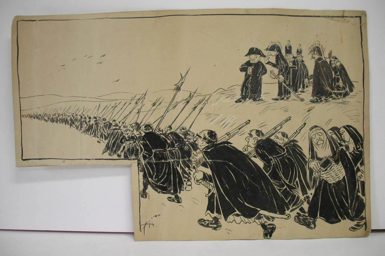 LA NUOVA MARSIGLIESE (disegno) di Mazza, Aldo (1906/12/16 - )