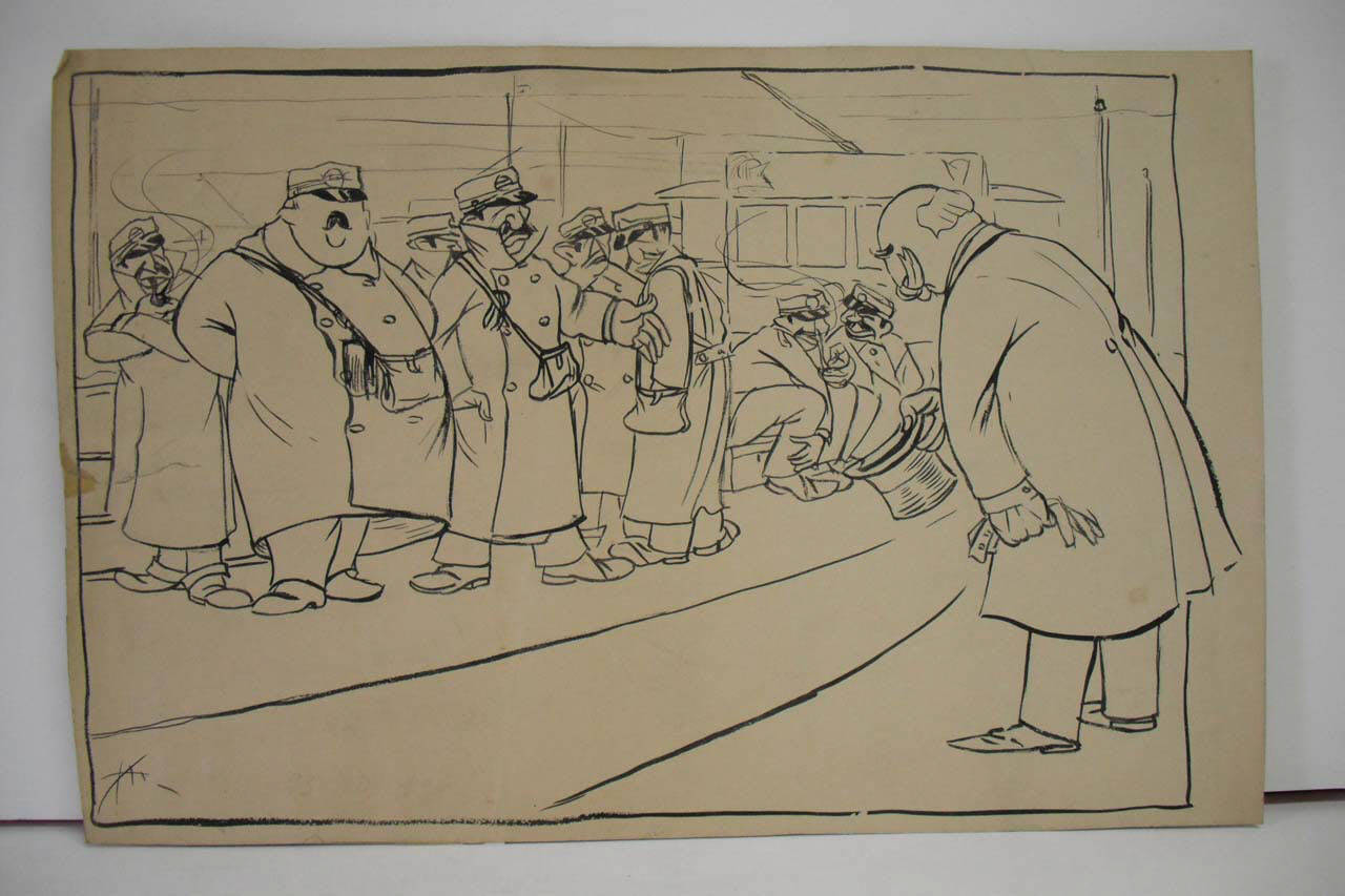 AUGURI CORDIALI (disegno) di Mazza, Aldo (1906/12/23 - )