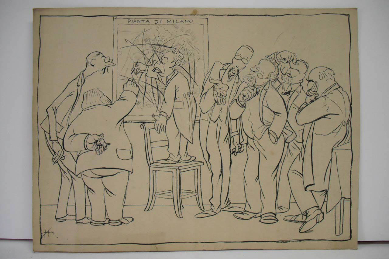 EDILIZIA CITTADINA - Nuovi piani regolatori (disegno) di Mazza, Aldo (1907/05/05 - )