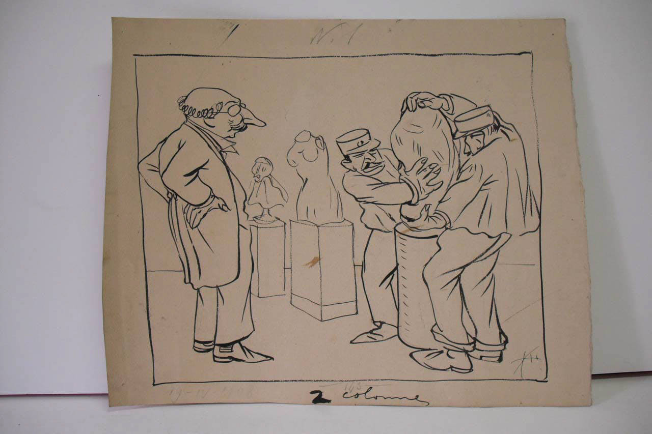 UNA VENERE RITROVATA (disegno) di Mazza, Aldo (1908/04/19 - )