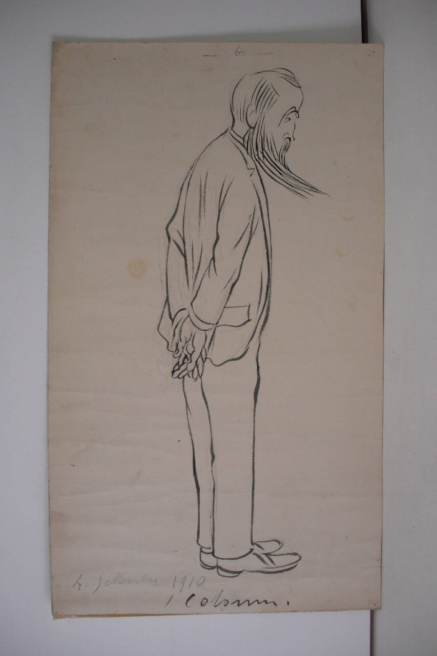 ALESSANDRO SCHIAVI. (disegno) di Mazza, Aldo (1910/09/04 - )