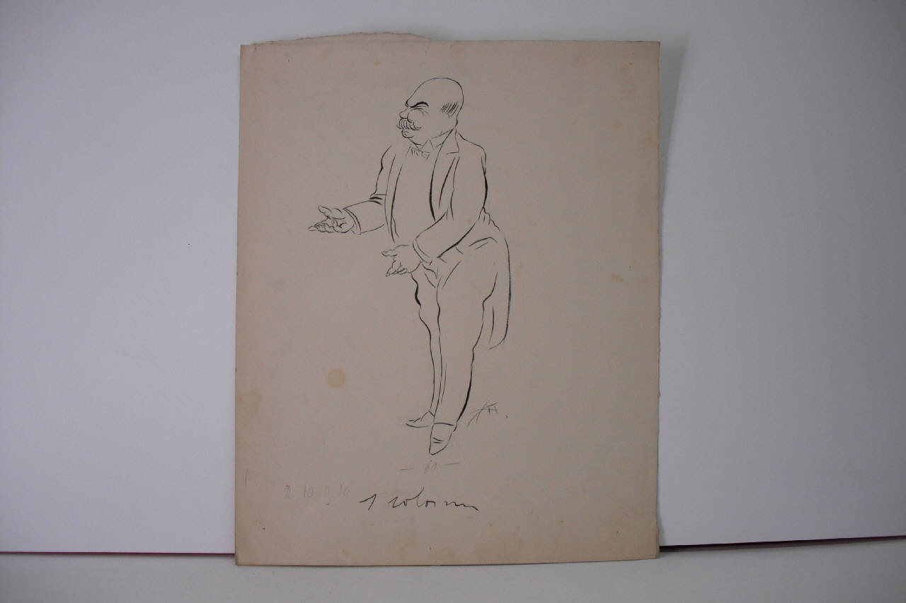 IL COMMISSARIO REGIO. (disegno) di Mazza, Aldo (1910/10/02 - )