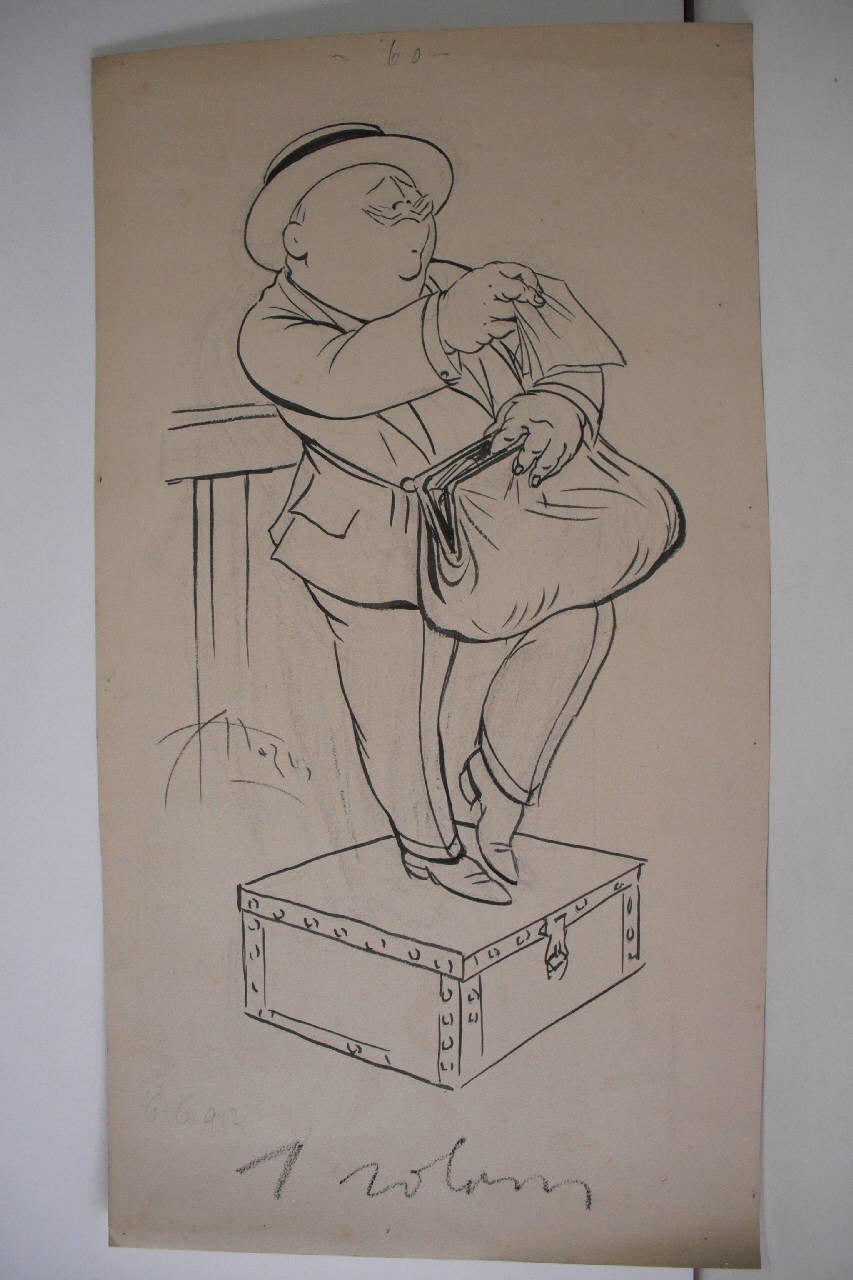 IL "BOOKMAKER" POLI. (disegno) di Mazza, Aldo (1912/06/16 - )