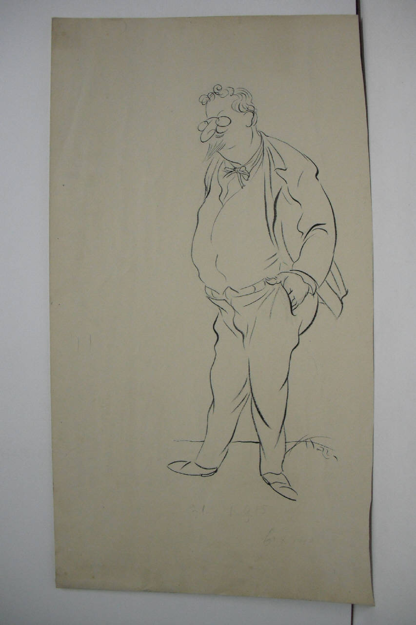L'"OMBRA" DEL "SECOLO". (disegno) di Mazza, Aldo (1915/01/31 - )