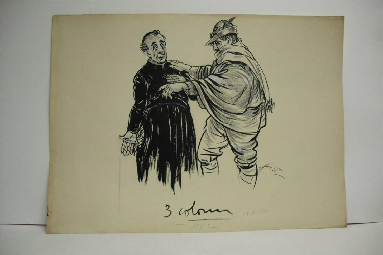 IL PRESTITO NAZIONALE. (disegno) di Mazza, Aldo (1916/02/13 - )