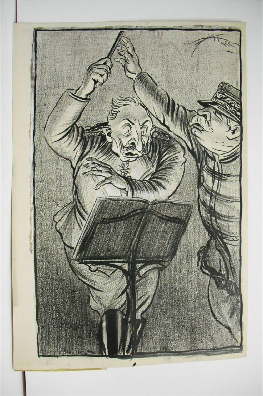 L'ULTIMO GALOP! (disegno) di Mazza, Aldo (1916/03/19 - )