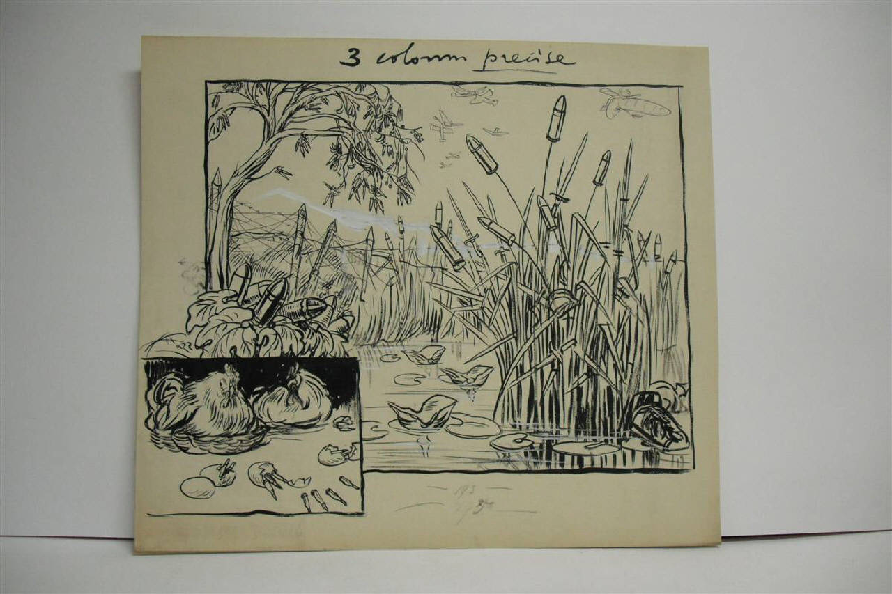 OH PRIMAVERA, GIOVENTU' DELL'ANNO! (disegno) di Mazza, Aldo (1916/03/26 - )