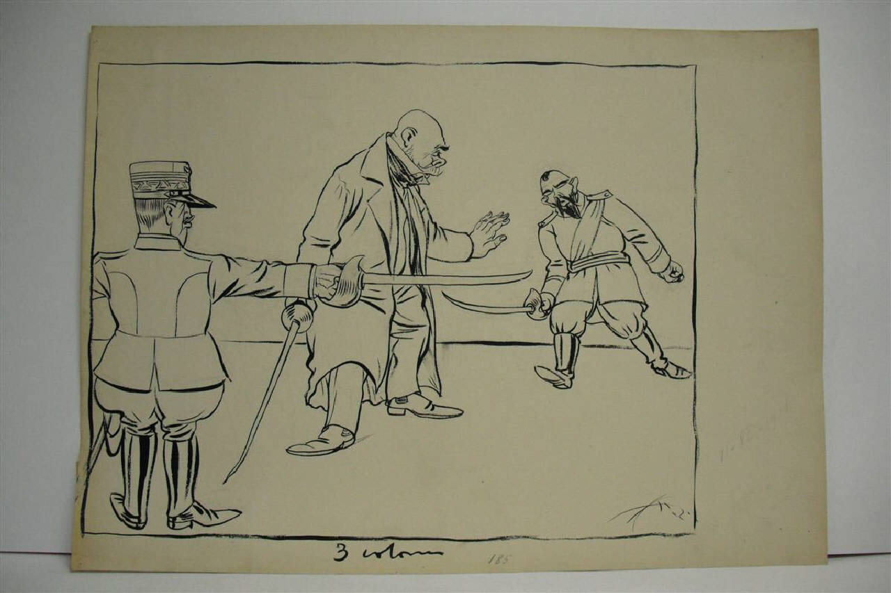 EL SUR PANERA CECCO BEPPE. (disegno) di Mazza, Aldo (1916/06/11 - )