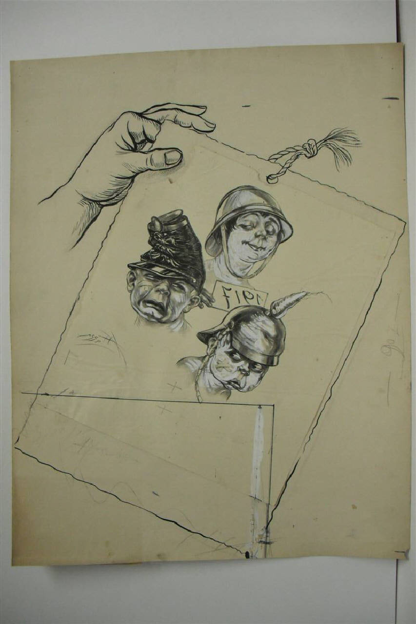 UN CALENDARIO PROFETICO (Reclame). (disegno) di Mazza, Aldo (1916/12/03 - )