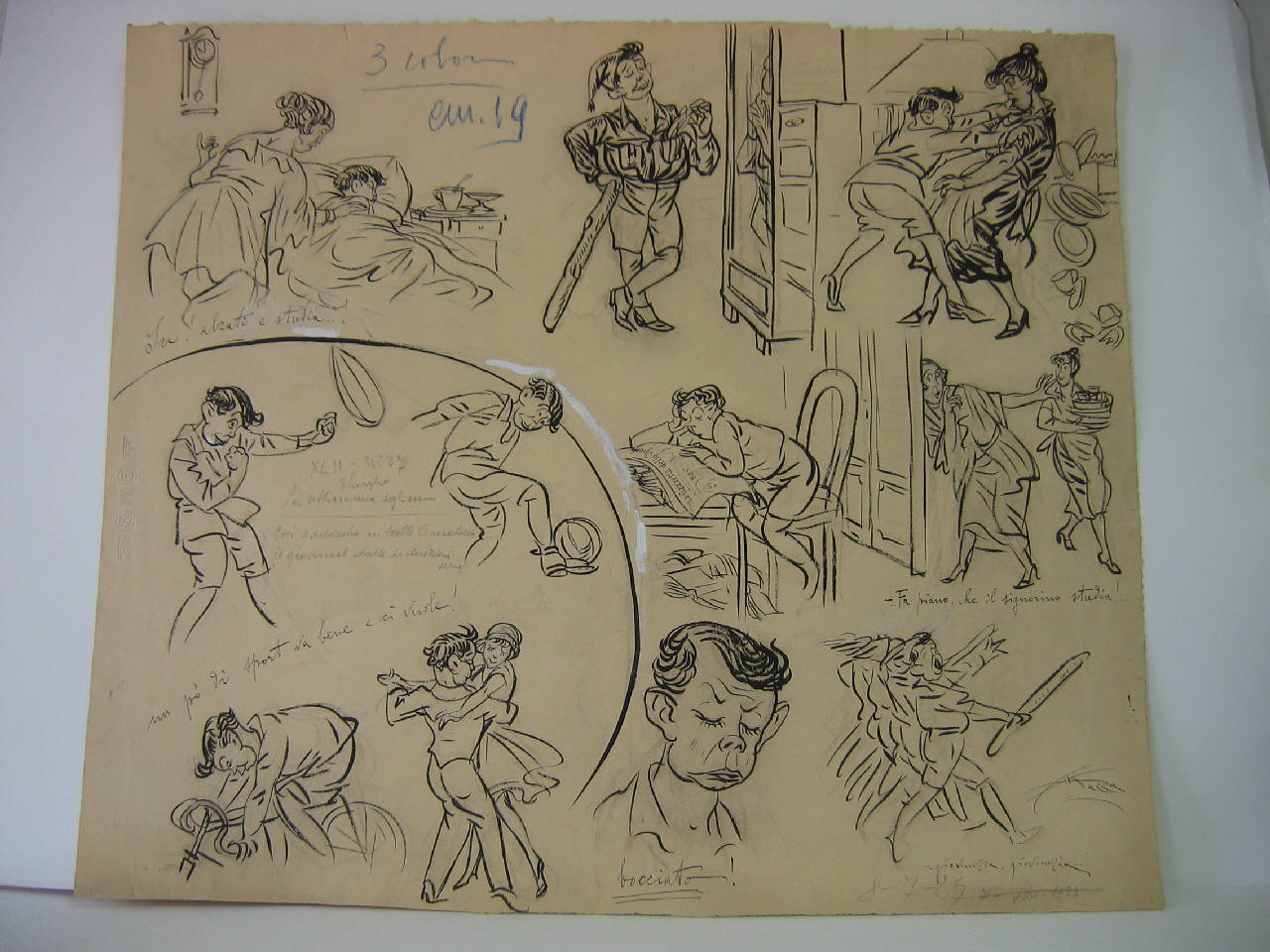 Giovinezza… giovinezza… (disegno) di Mazza, Aldo (1923/07/08 - )