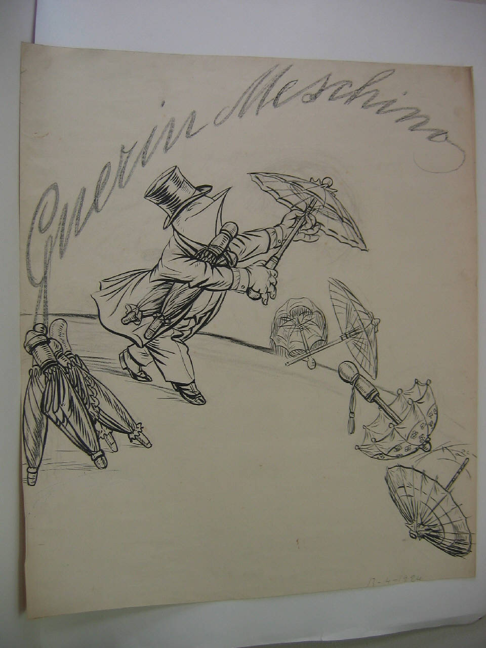 LA FIERA CAMPIONARIA. (disegno) di Mazza, Aldo (1924/04/13 - )