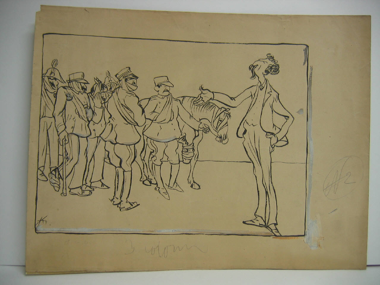 I FATTI DI ROMA. (disegno) di Mazza, Aldo (1906/01/28 - )