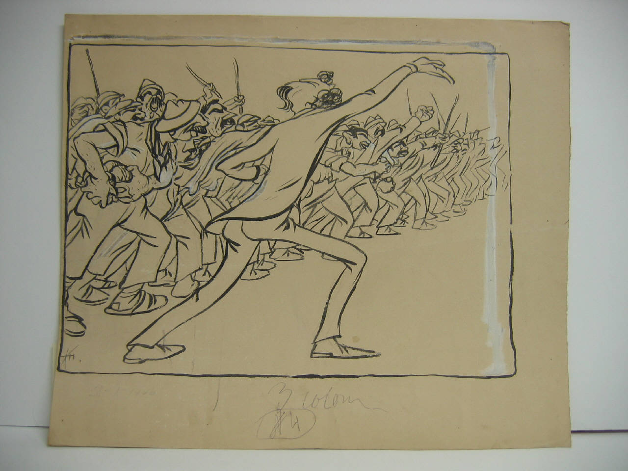 I FATTI DI ROMA. (disegno) di Mazza, Aldo (1906/01/28 - )