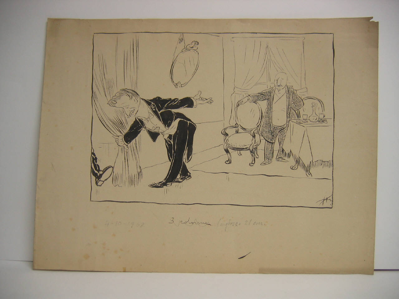 IL CONVEGNO DI DESIO. (disegno) di Mazza, Aldo (1908/10/04 - )