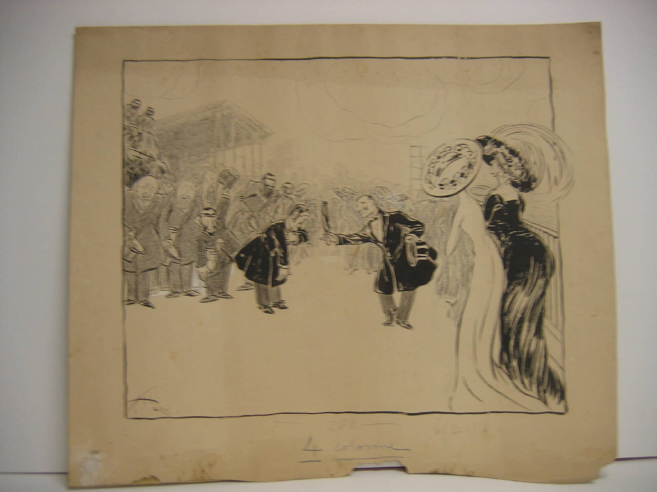 RAGIONE DI STATO. (disegno) di Mazza, Aldo (1908/11/22 - )