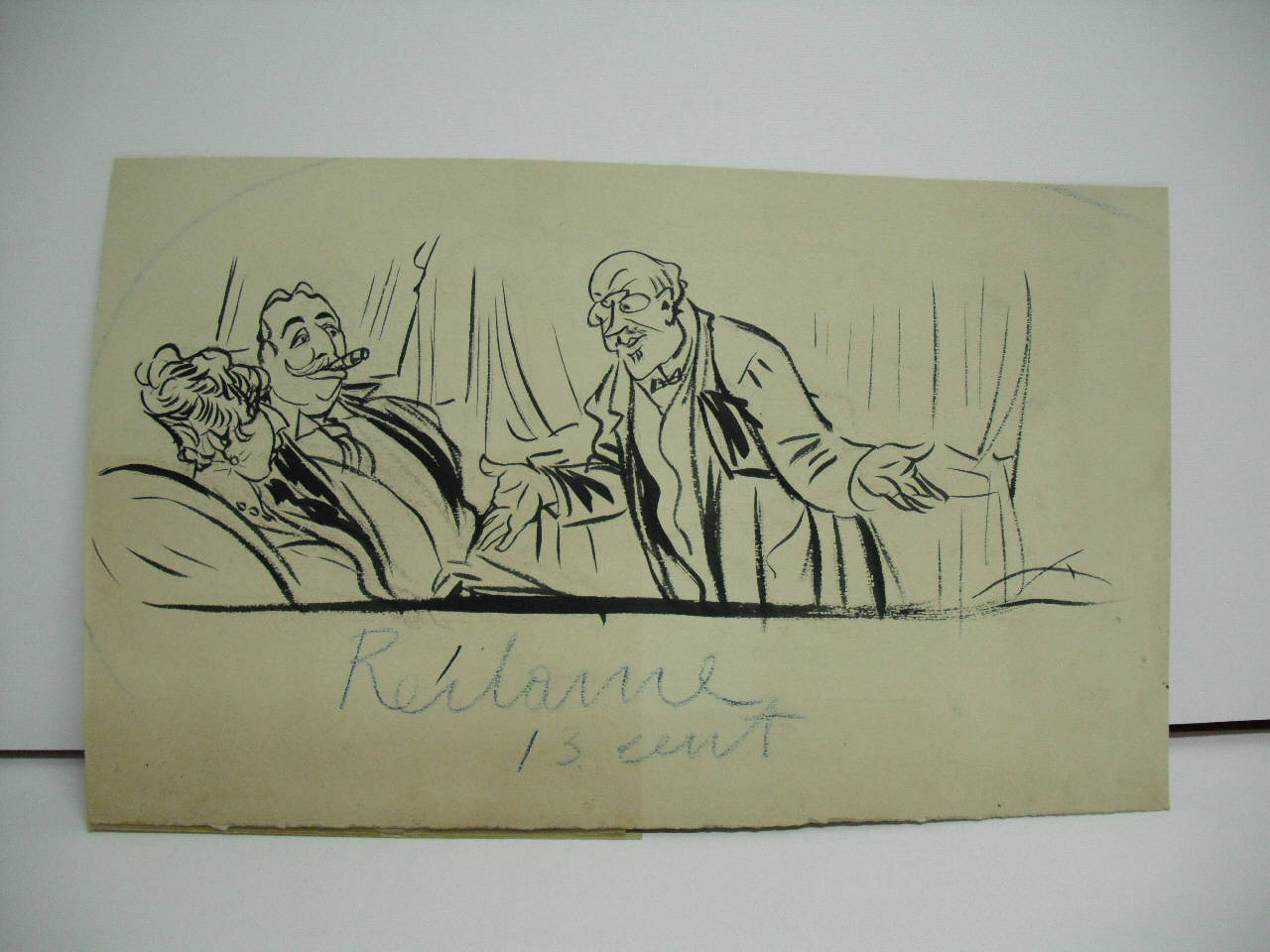 IL CONSIGLIO DEL BUON AMMINISTRATORE (reclame). (disegno) di Mazza, Aldo (1918/12/08 - )