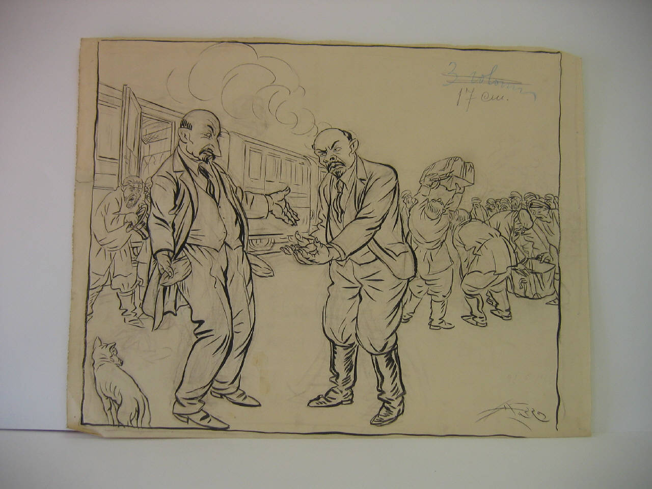 IL RITORNO DI CICERIN. (disegno) di Mazza, Aldo (1922/05/28 - )