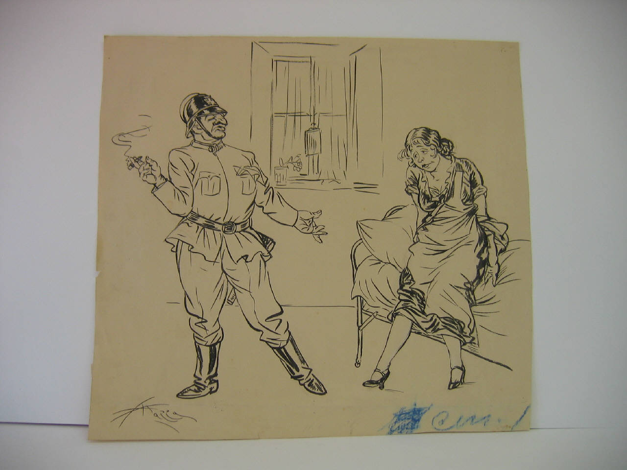 TRAGEDIE AMOROSE DEL 1922 (disegno) di Mazza, Aldo (1922/06/11 - )