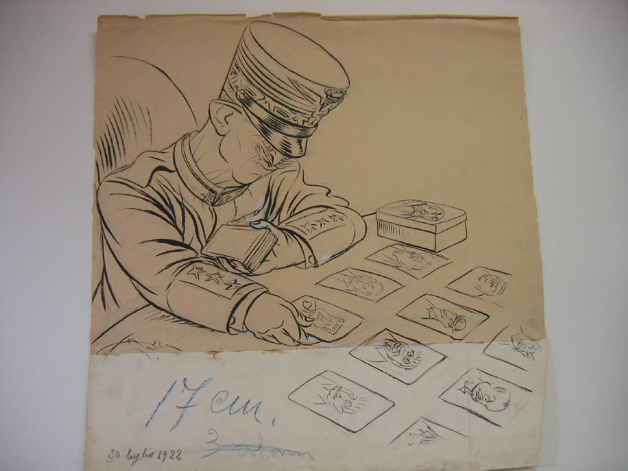 "ROUGE ET NOIR". (disegno) di Mazza, Aldo (1922/07/30 - )