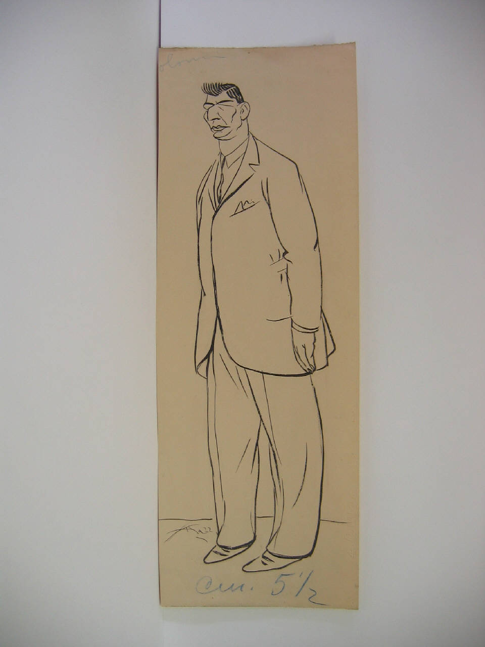 L'INC. CONTE ALBERTO BONACOSSA. (disegno) di Mazza, Aldo (1922/09/24 - )