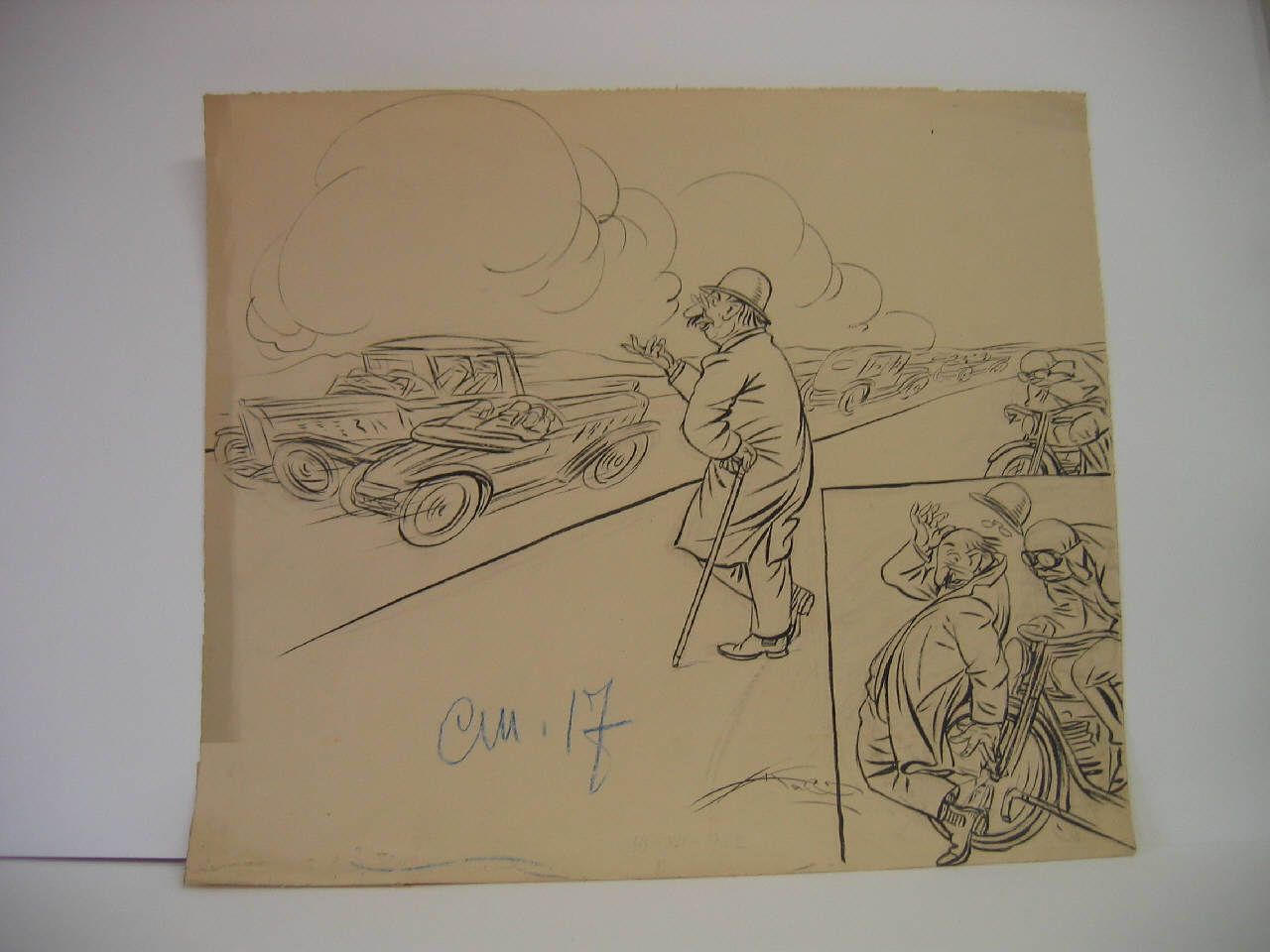 LE "AUTOSTRADE" MILANO - LAGHI. (disegno) di Mazza, Aldo (1922/12/10 - )