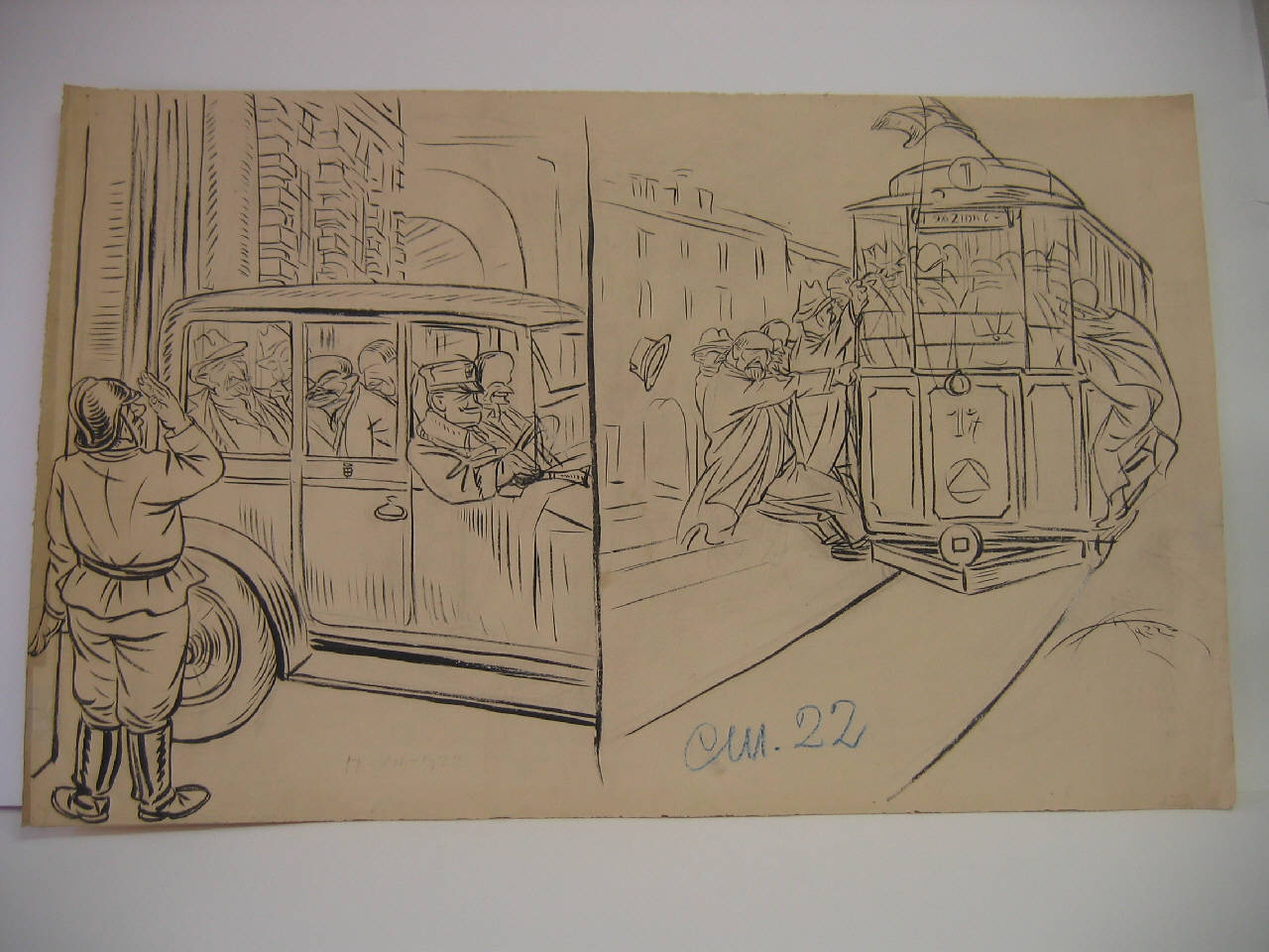 SIC TRANSIT … (disegno) di Mazza, Aldo (1922/12/17 - )