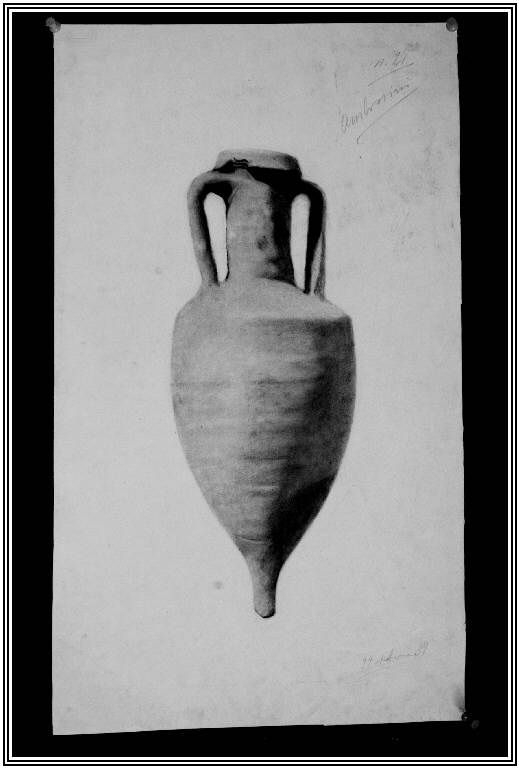 ANFORA (disegno) di Ambrosini Angelo (fine sec. XIX)