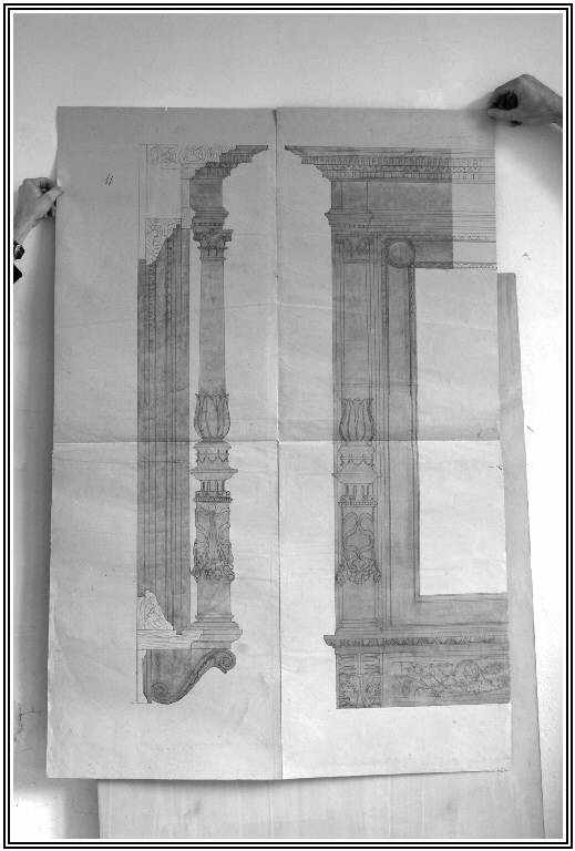 STUDIO DI ORNATO (disegno) di Bernasconi, Carlo (fine sec. XIX)