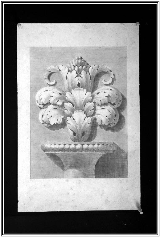 STUDIO DI ORNATO (disegno) di Gattoni Luigi (fu Pietro) (fine sec. XIX)